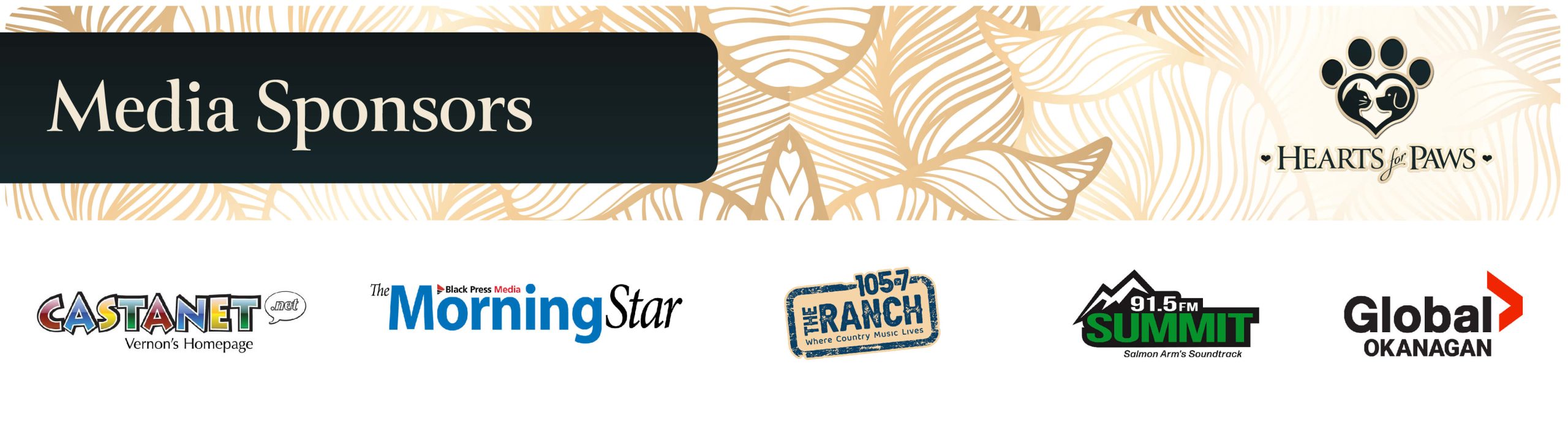 OHS Hearts for Paws Vernon Event Media Sponsors