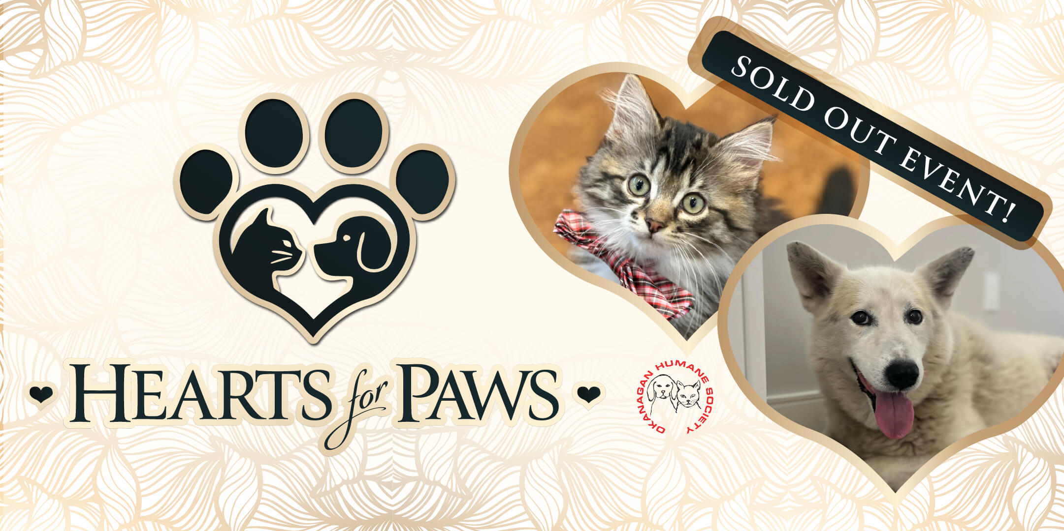 Sold Out Hearts for Paws