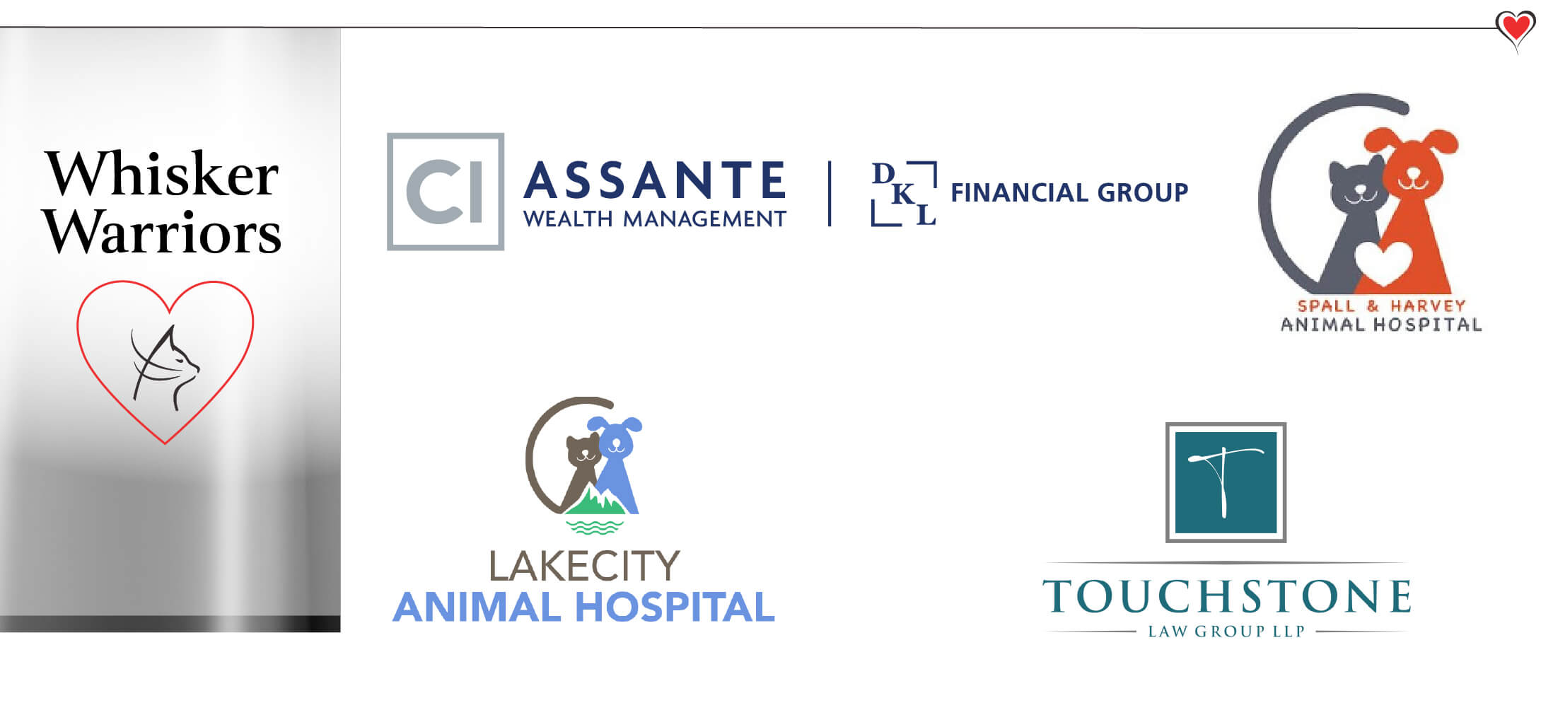 Whisker Warrior Sponsors for Tails of Hope Kelowna Event