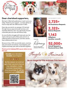 Winter 2025 Newsletter - Page 1